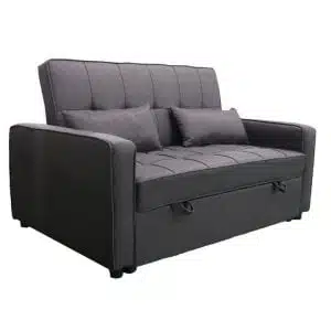 Canapea extensibilă, maro, FRENKA NEW