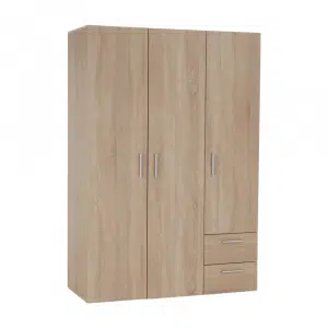 Dulap haine cu rafturi, stejar sonoma, ADELI