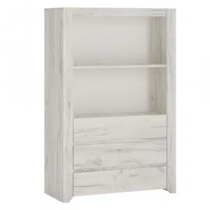 Comodă tip 32, alb craft, ANGEL