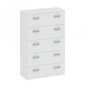 Comodă, alb, GARBO 5