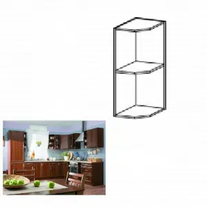 Dulap superior G25PZ cu 1 poliţă, nuc Milano, SICILIA