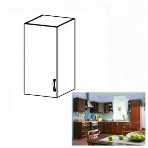 Dulap superior G40, model stânga, nuc Milano, SICILIA