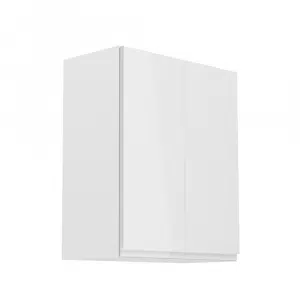 Dulap superior, alb/alb extra lucios, AURORA G602F