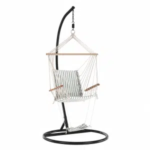 Scaun balansoar suspendabil,  alb/model, JAMBI TYP 2