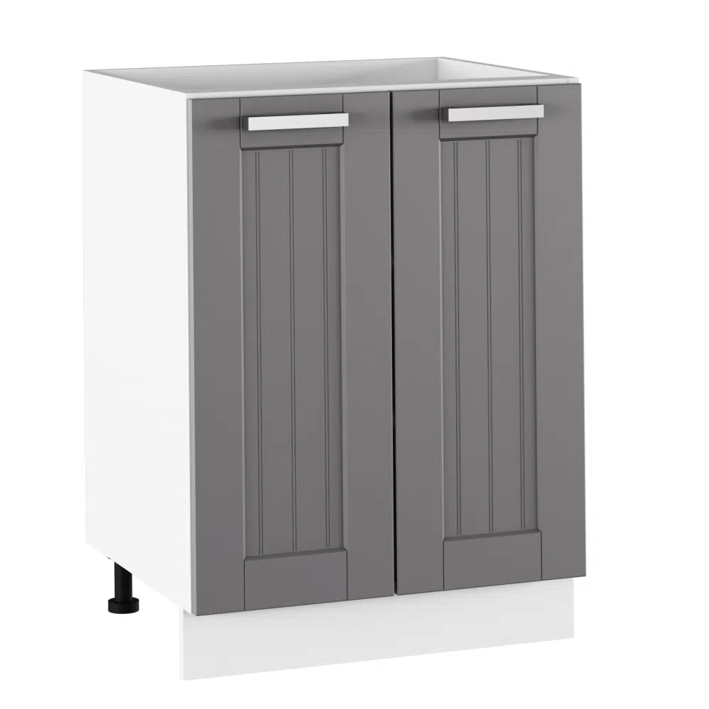 Dulap inferior, gri închis/alb, JULIA TYP 56 1 - magazin mobila Dulap inferior, gri închis/alb, JULIA TYP 56