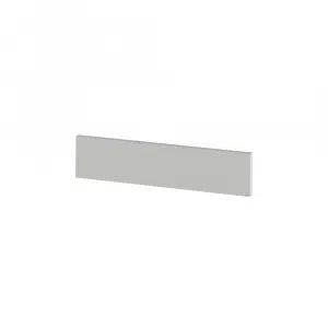 Capăt plintă laterală pentru dulapuri joase, alb, JULIA TYP 91