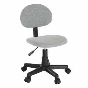 Scaun de birou, negru / gri, SALIM