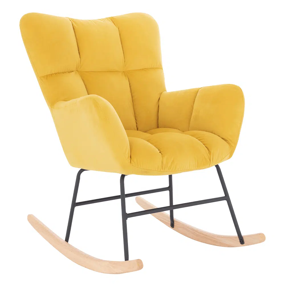 Balansoar design, galben, KEMARO 1 - magazin mobila Balansoar design, galben, KEMARO