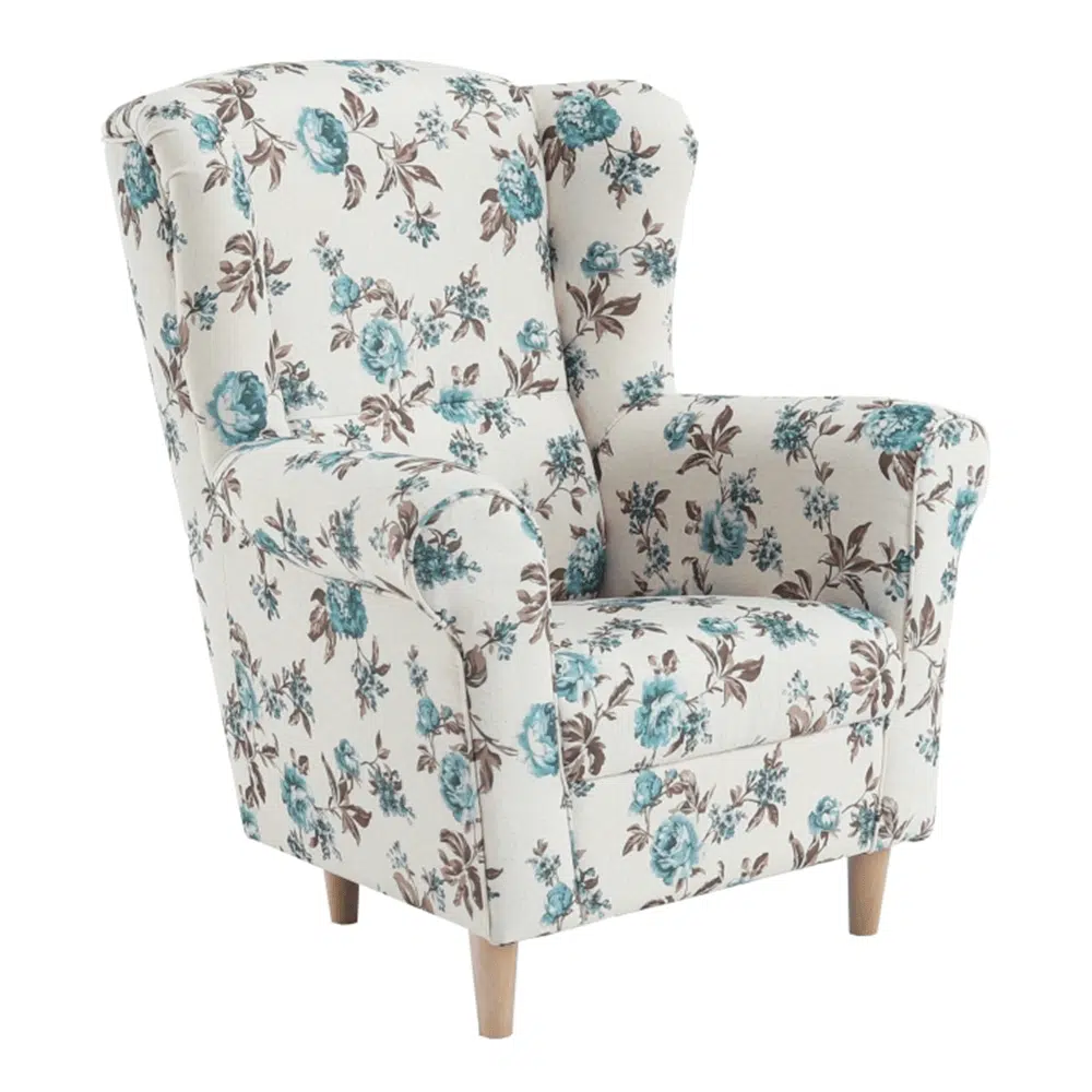 Fotoliu, material textil rose 14, CHARLOT 1 - magazin mobila Fotoliu, material textil rose 14, CHARLOT