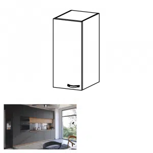 Dulap superior, stejar artizanal / gri mat, universal, LANGEN G30