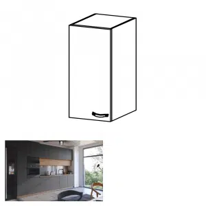 Dulap superior, stejar artizanal / gri mat, universal, LANGEN G40