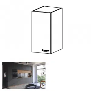 Dulap superior, stejar artizanal / gri mat, universal, LANGEN G40G