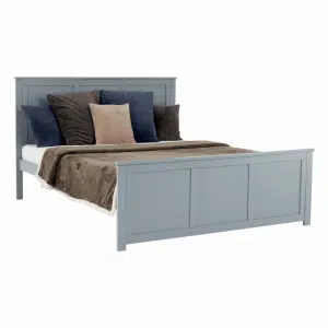 Pat cu grilaj, gri, MINAR