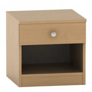 Noptieră cu sertar, fag, BETTY 2 BE02-010-00