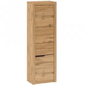 Dulap cu poliţe V1, stejar wotan, dreapta, TORONTA