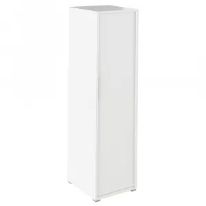 Dulap cu bară pt. umeraşe, alb, RIOMA TYP 21