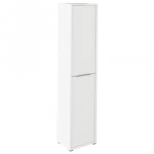 Mobilă înaltă cu poliţe, alb, RIOMA TYP 06