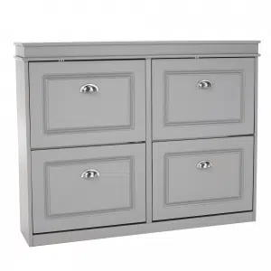 Pantofar, 4 compartimente, gri, SEBER TYP 5