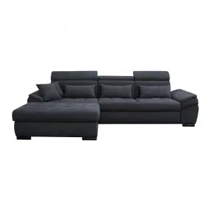 Canapea, gri, model stânga, NATIK NEW