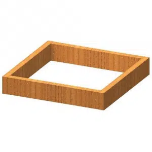 Plintă pentru dulap, cireş, TEMPO ASISTENT NEW 033