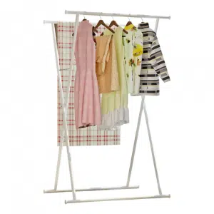 Cuier cu 2 rafturi, alb, ARNE