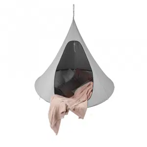 Scaun suspendabil balansoar, gri deschis, KLORIN NEW KIDS