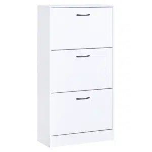 Pantofar,  3 sertare, alb, BOTORIA